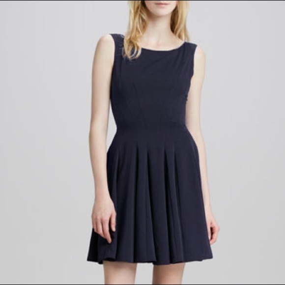 Theory Kaien W navy fit and flare dress - Picture 7 of 7